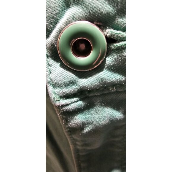 Ann Taylor Loft Women's Green Skinny Ankle Jeans Size 6 Cotton - Picture 5 of 9